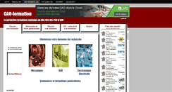 Desktop Screenshot of cao-formation.com
